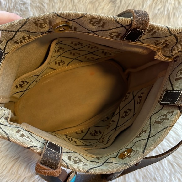 Dooney & Bourke Brown Shoulder Bag - Picture 7 of 16